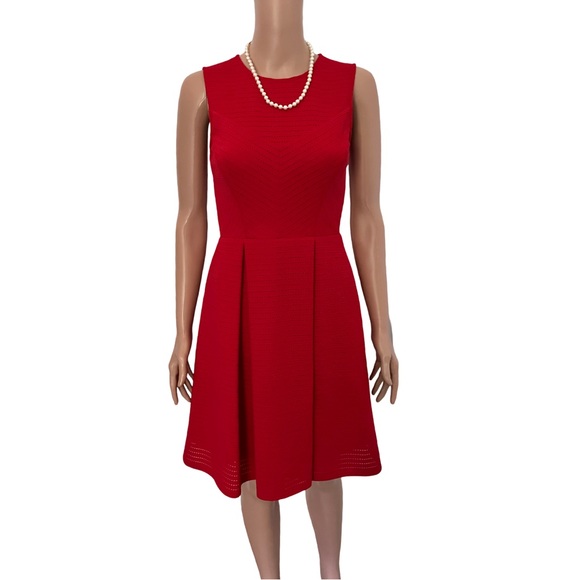 Red fit and flare by INC International Concepts. - Picture 2 of 6